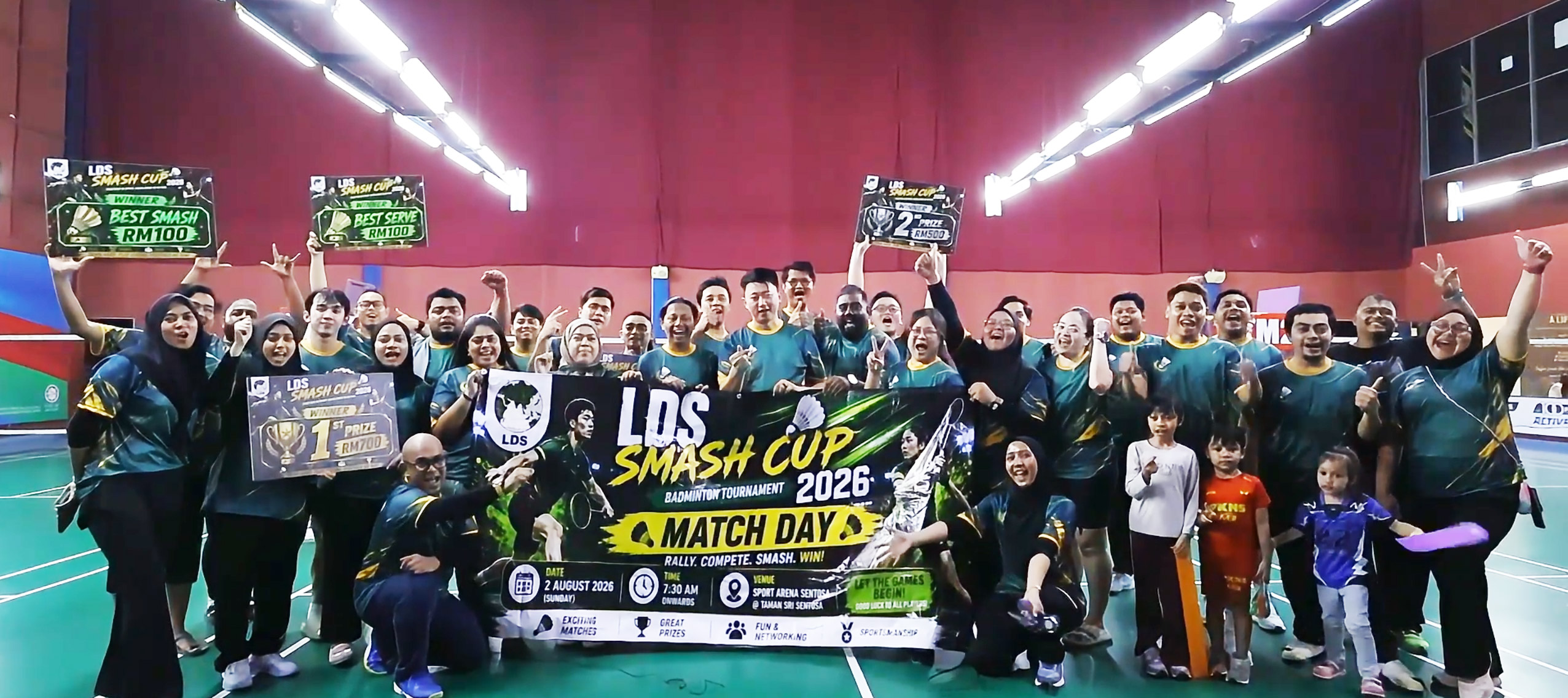 LDS Smash Cup Badminton Tournament 2026